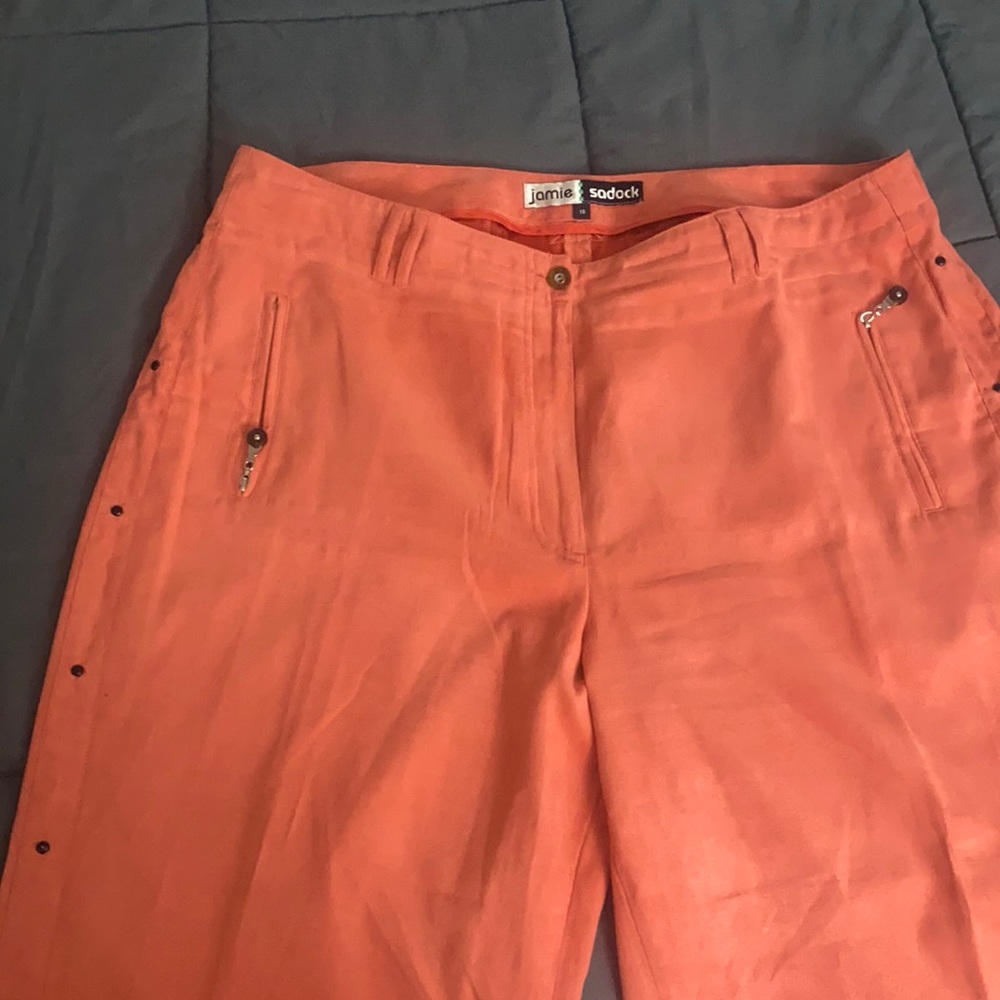 Beautiful Capri peach color! Size 18